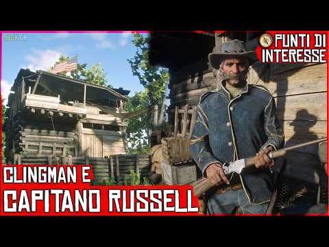 Video RDR2 | Punti di interesse - Clingman e il Capitano Russell | HD ITA (2026)