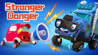 Stranger Danger Song 🚨| Police Car | Safety Cartoon | Monster Truck | Kids Songs | BabyBus