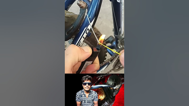 Useful Tips and Tricks! How to fix split ends on a bicycle cable at home #shorts #tips #bike