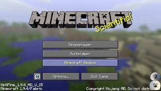 [PB] Minecraft Set Seed Glitched (Peaceful) in 1:05.437