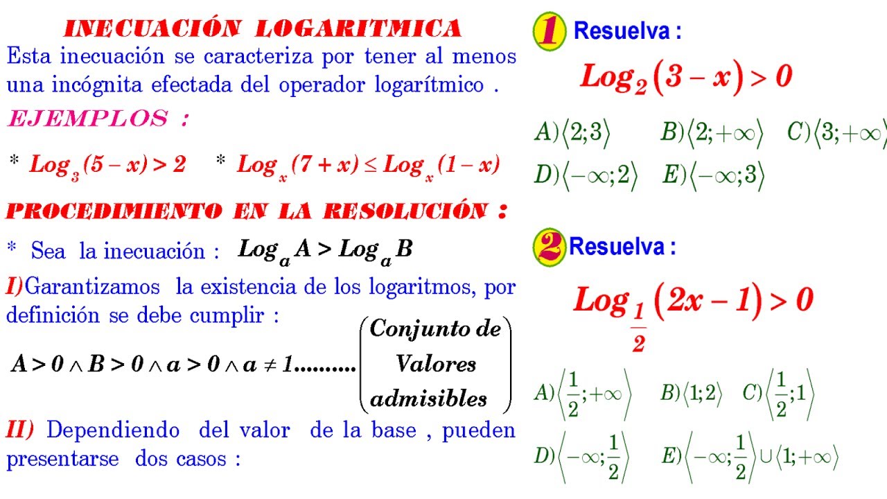 Que es un logaritmo y para que sirve