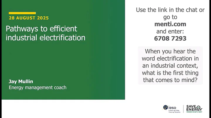 Pathways to Efficient Industrial Electrification