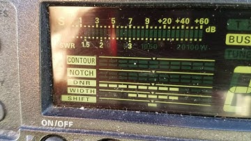 Video 1 of 2 first test of my Homebrew 9:1 unun