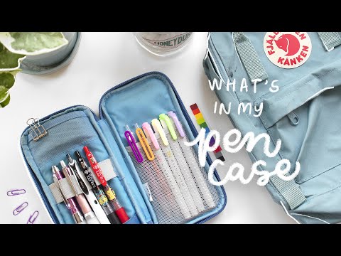 Video: How To Choose A Pencil Case For A Student