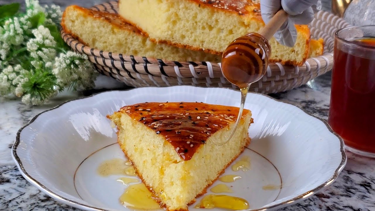 طبخ الرزنه اليمنيه او المخضوبه خبز الدار من الذ الفطائر سهله وسريعه التحضير yemeni tea bread