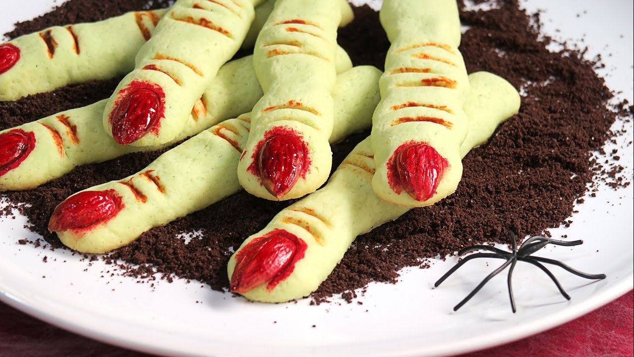Dedos de Bruja | Postres fáciles para Halloween