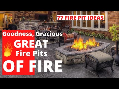 77 Fire Pit Ideas (includes Outdoor Decor)