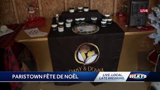 More than a dozen local businesses participating in Paristown Holiday Market