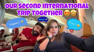 Our Second International Trip Together 😍 Vlog 19 | @rajatbornstar @SwatiMonga #dailyvlog #travel