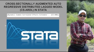 Cross-Sectionally Augmented Auto Regressive Distributed Lagged Model (CS-ARDL) Stata 17