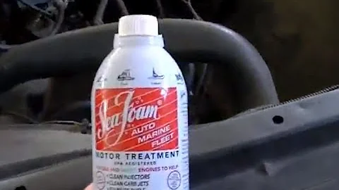 SEAFOAM ENGINE TREATMENT TEST | Engine Cleaner and Performance Restoration