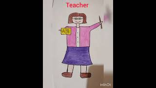 Community helpers drawing easy #community#helpers#drawimg