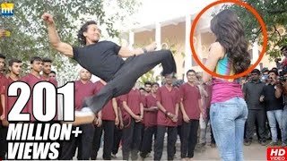 Tiger Shroff's Amazing Stunt With Shraddha Kapoor For Baaghi Promotions