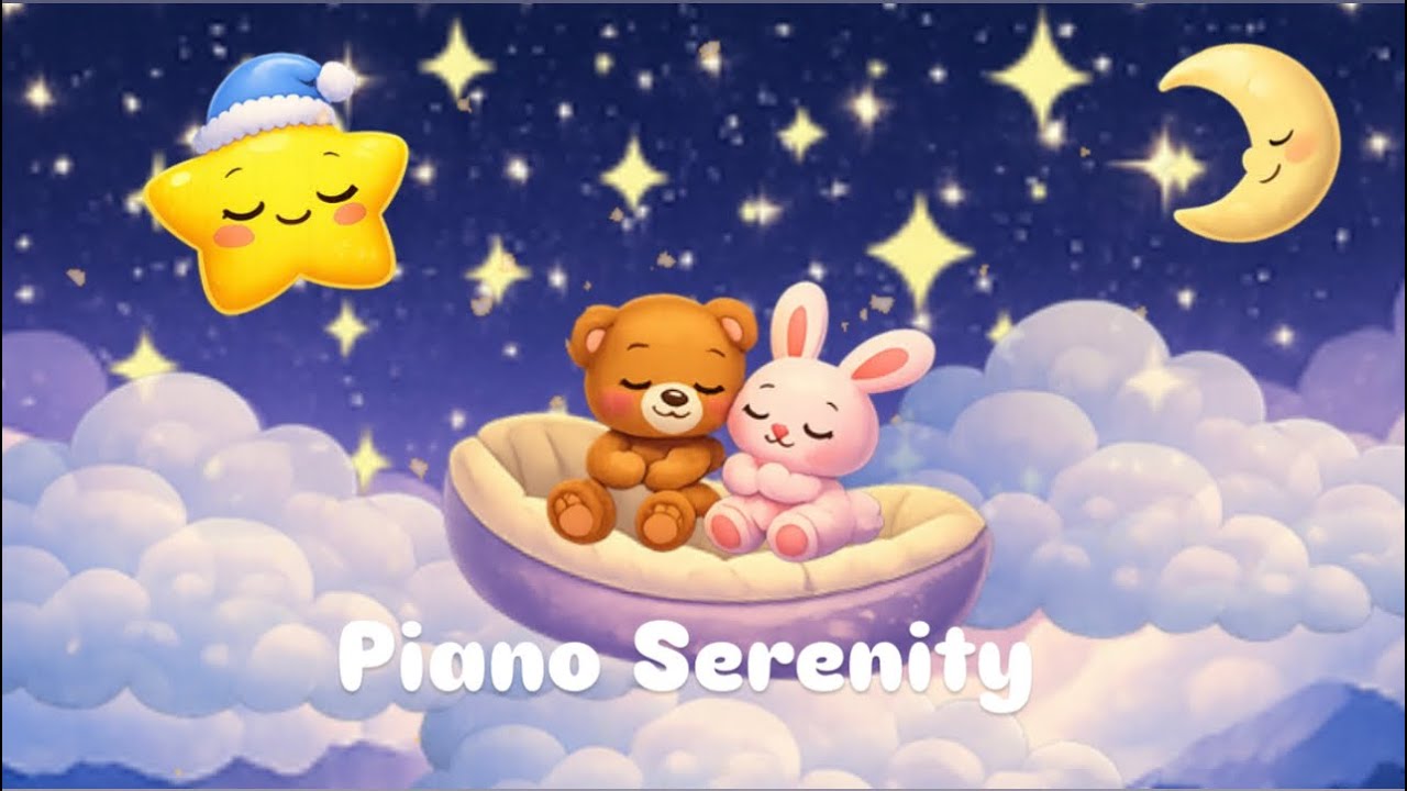 Piano Serenity | Gentle Instrumental Sleep Music for Newborns & Toddlers | Twinkle Tunes TV