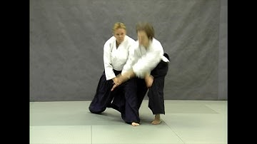 Kata dori men uchi udekimenage | Справочник техник айкидо | Aikido techniques reference