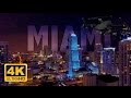 4K Brickell City Centre Downtown Miami at Night