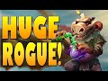 Cheating Out HUGE Minions in Deathrattle Rogue! | Galakrond&#39;s Awakening | Hearthstone