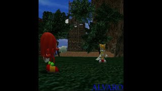 Sonic Adventure DC Tails Story Part 3 Knuckles, Chaos 4 &amp; Sky Chase Act 1 #gaming 