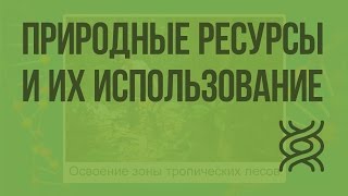 Природные ресурсы и их использование. Видеоурок по биологии 11 класс