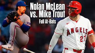Nolan McLean vs. Mike Trout | FULL AT-BATS