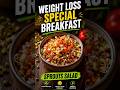 High Protein Sprouts Salad | Easy Indian Healthy Salad #diet #healthyfood #breakfastseries #shorts