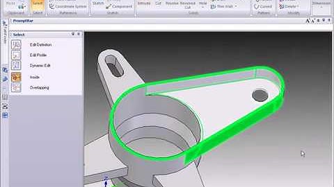 Solid Edge with Synchronous Technology, Modify a Parametric
