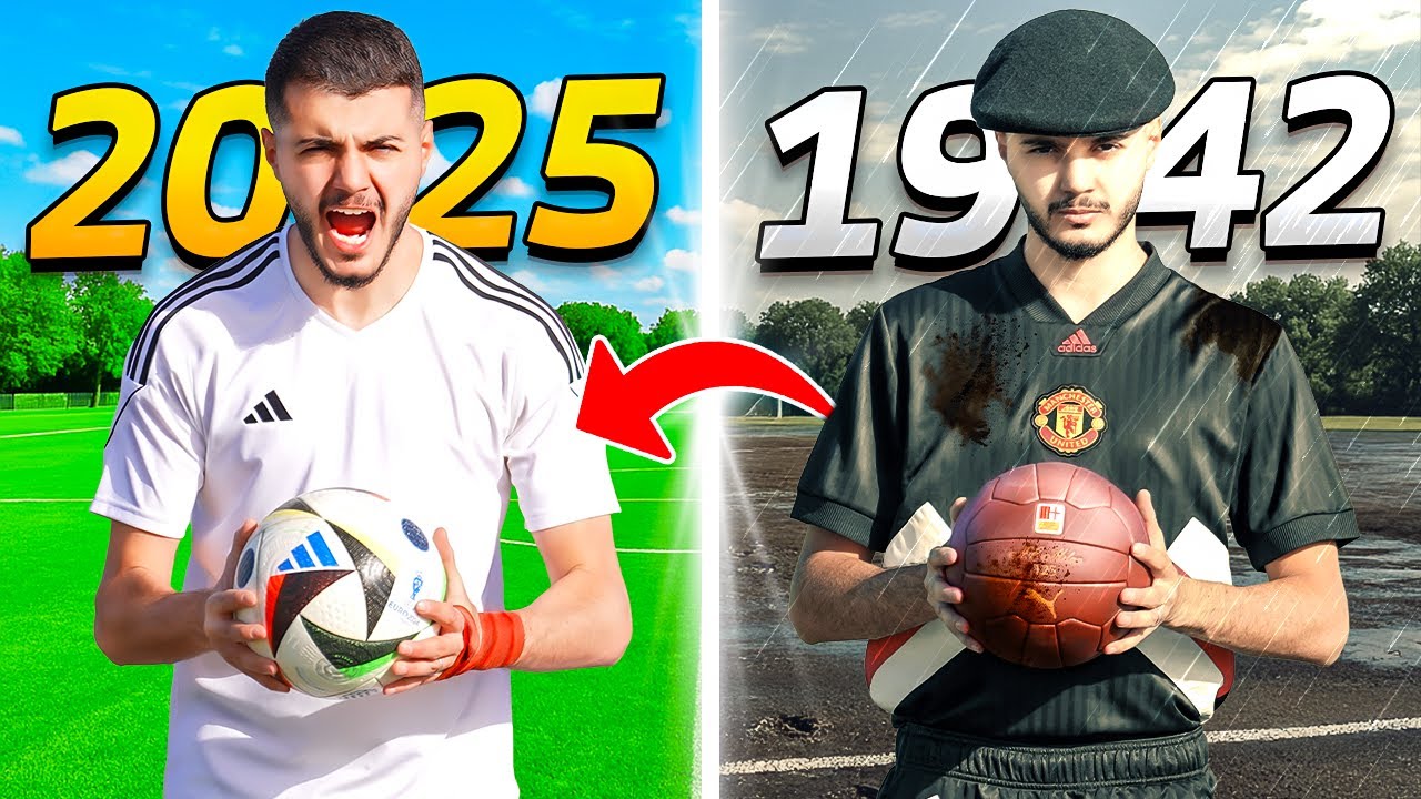 تحدي بين كرة القدم القديمة والحديثة!