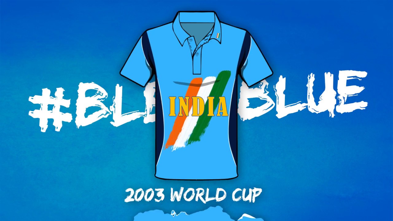 2003 indian cricket team jersey