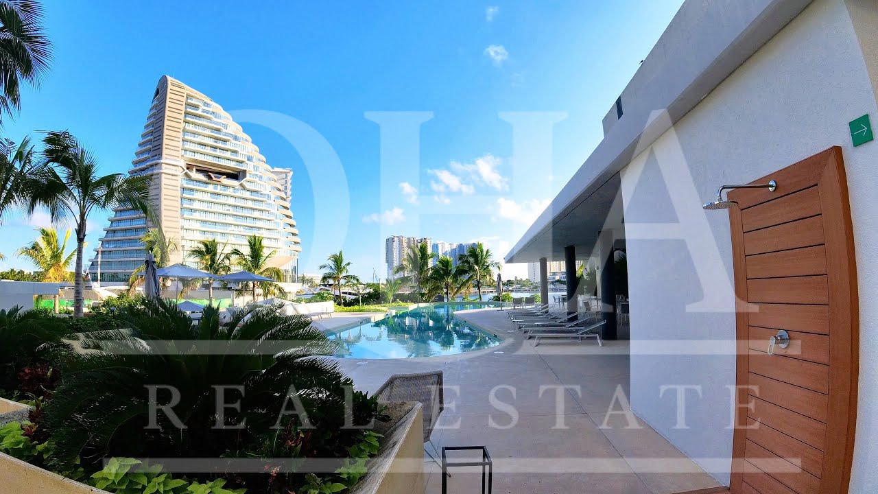 Apartment for sale Puerto Cancun Marina condos & canal homes YouTube