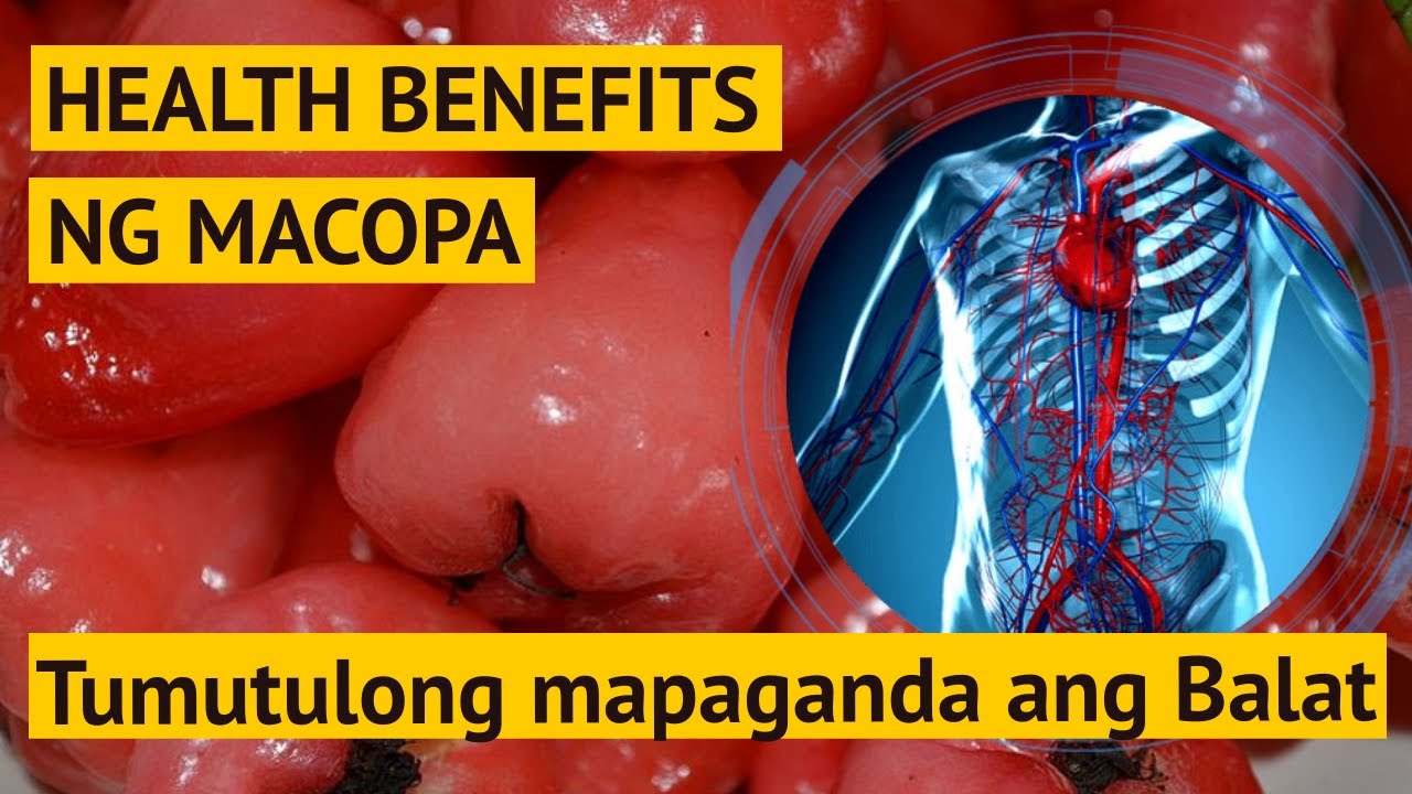 HEALTH BENEFITS / BENEPISYO NG MACOPA SAAN PWEDE GAMITIN YouTube