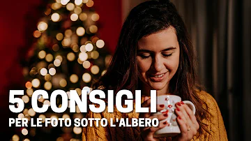 Come fare foto con lucine di Natale?