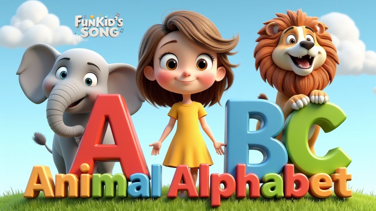 Animal Alphabet Song for Kids | Fun ABC Learning Song for Toddlers ...