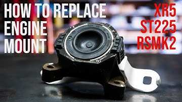 Engine mount replacement on Focus XR5 Turbo/ST225/RS mk2. Step by step by OEM Denied Performance
