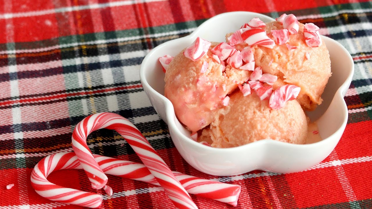 Candy Cane Ice Cream (NoChurn!!) RECIPE YouTube Candy Cane Ice Cream (NoChurn!!) RECIPE YouTube