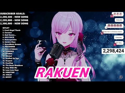 RAKUEN 森カリオペ歌枠切り抜き ホロライブ