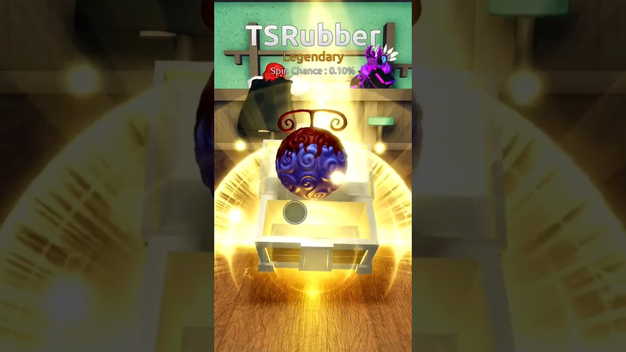 I got ts Rubber fruit battlegrounds 