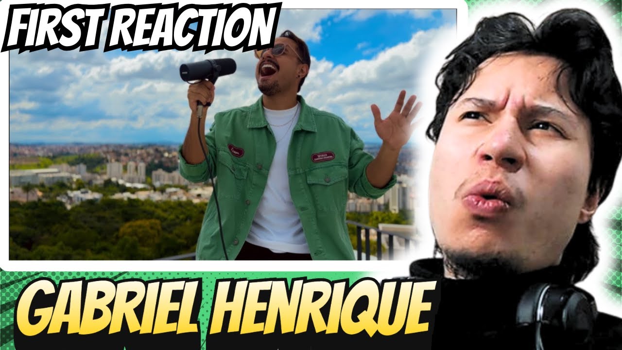 Экспрессивный вокалист! | Габриэль Энрике - Titanium | РЕАКЦИЯ