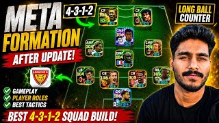 🔥 NEW META 4-3-1-2 Formation After Update! Best Long Ball Counter Tactics in eFootball 2026
