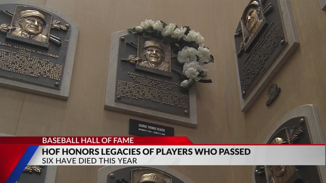 Baseball HOF Honors Legacy of Six HOFers Who Have Died in 2020, Four