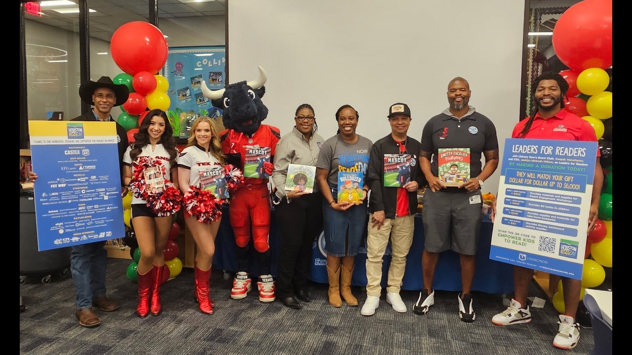 It's Time to Engage!  Houston Reads Day 2026