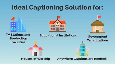 Automatic Closed Captioning Systems from Link Electronics