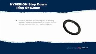 HYPERION Step Down Ring 67-52mm