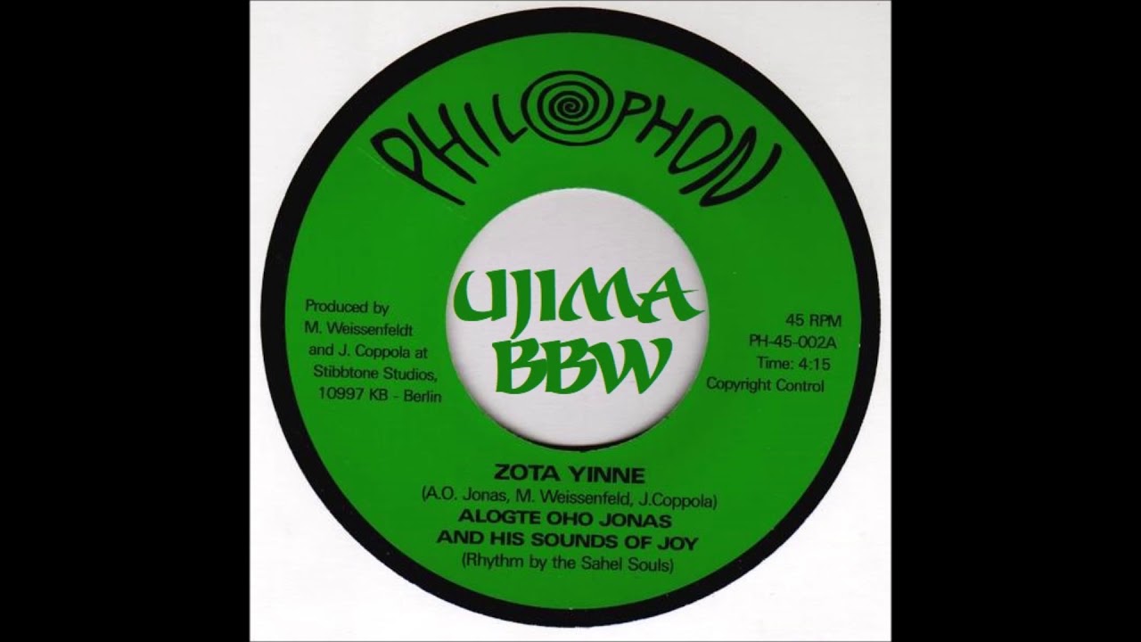 その他 Alogte Oho Jonas And His Sounds Of Joy ALOGTE OHO JONAS Zota Yinne PHILOPHON RECORDS - YouTube
