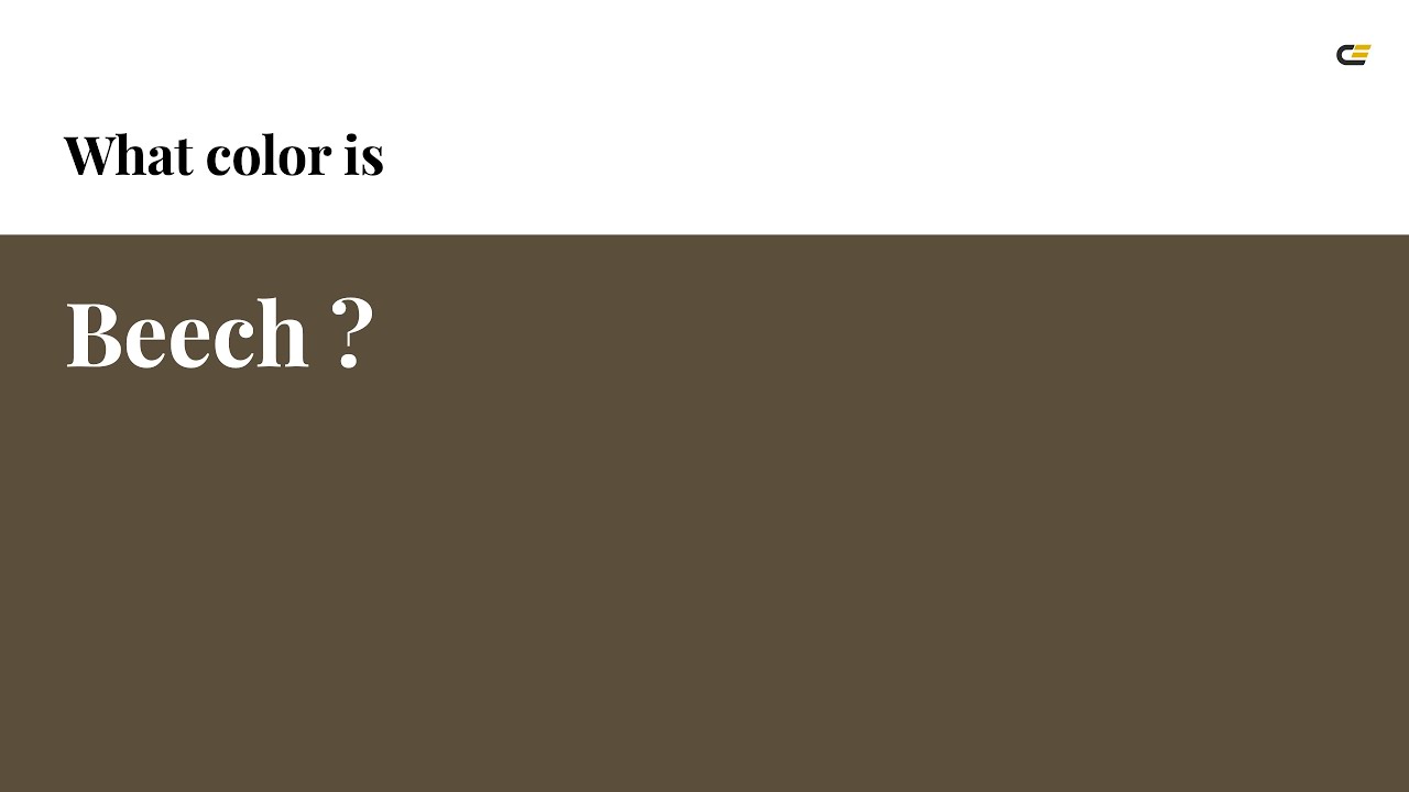 Beech Rgb Color Code Beech color #5b4f3b hex color - Yellow color - Cool color 5b4f3b - YouTube