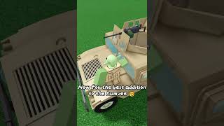 Put a 50 Cal on my Humvee 😅