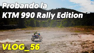 Probando la KTM 990 Rally Edition  VLOG_56