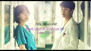 Kwak Hyun ❤️ Song Eun Jae😘😘|| Ishq Wala Love|| Korean Mix Hindi Songs❤️