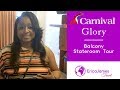 Carnival Glory Balcony Stateroom 6252 Review