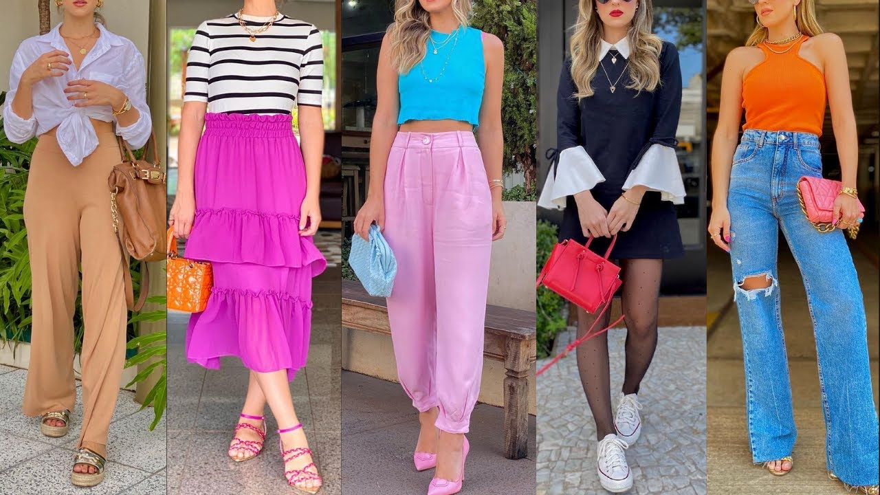 LOOKS Y OUTFITS CASUALES DE MODA 2022 MODA Y TENDENCIAS 2022 MUJER CASUAL  OUTFITS CASUALES 2022 - YouTube