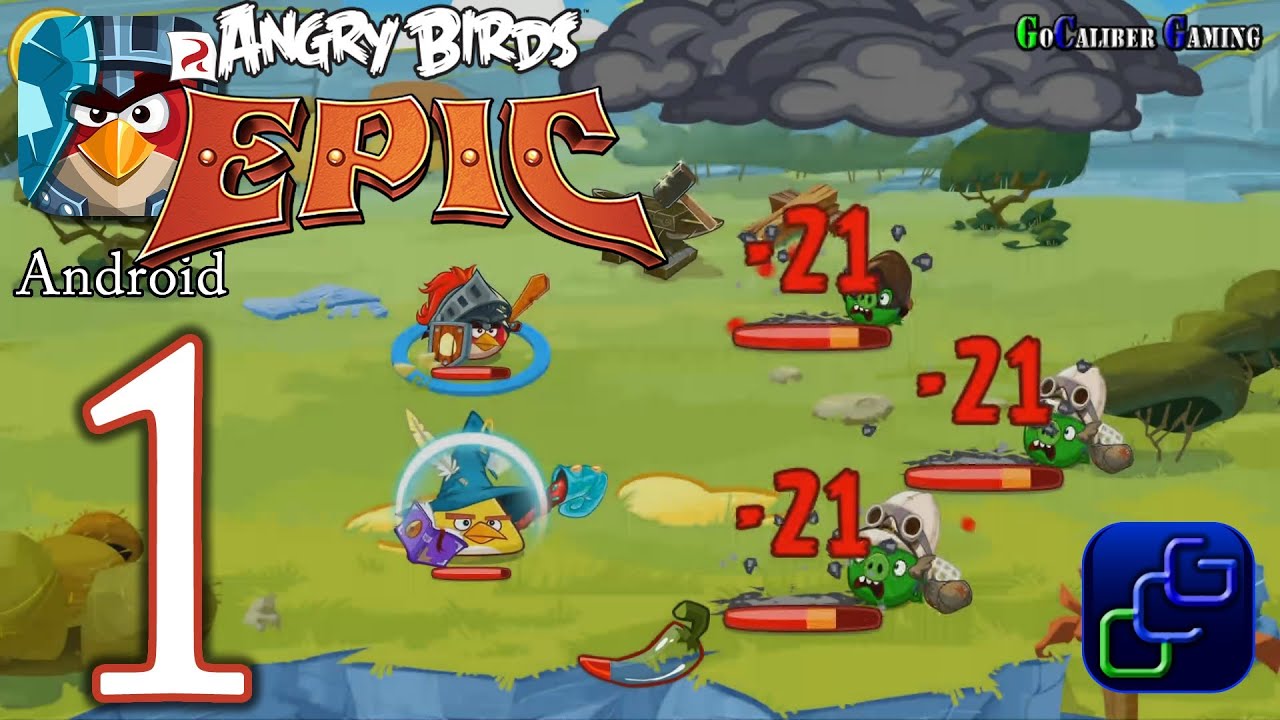 Angry Birds Epic Preview - Gameplay Footage For Angry Birds Epic